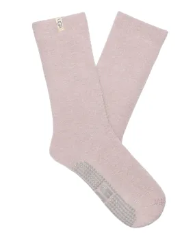 1125530 Ashen Rose Paityn Cozy Gripper Crew Socks