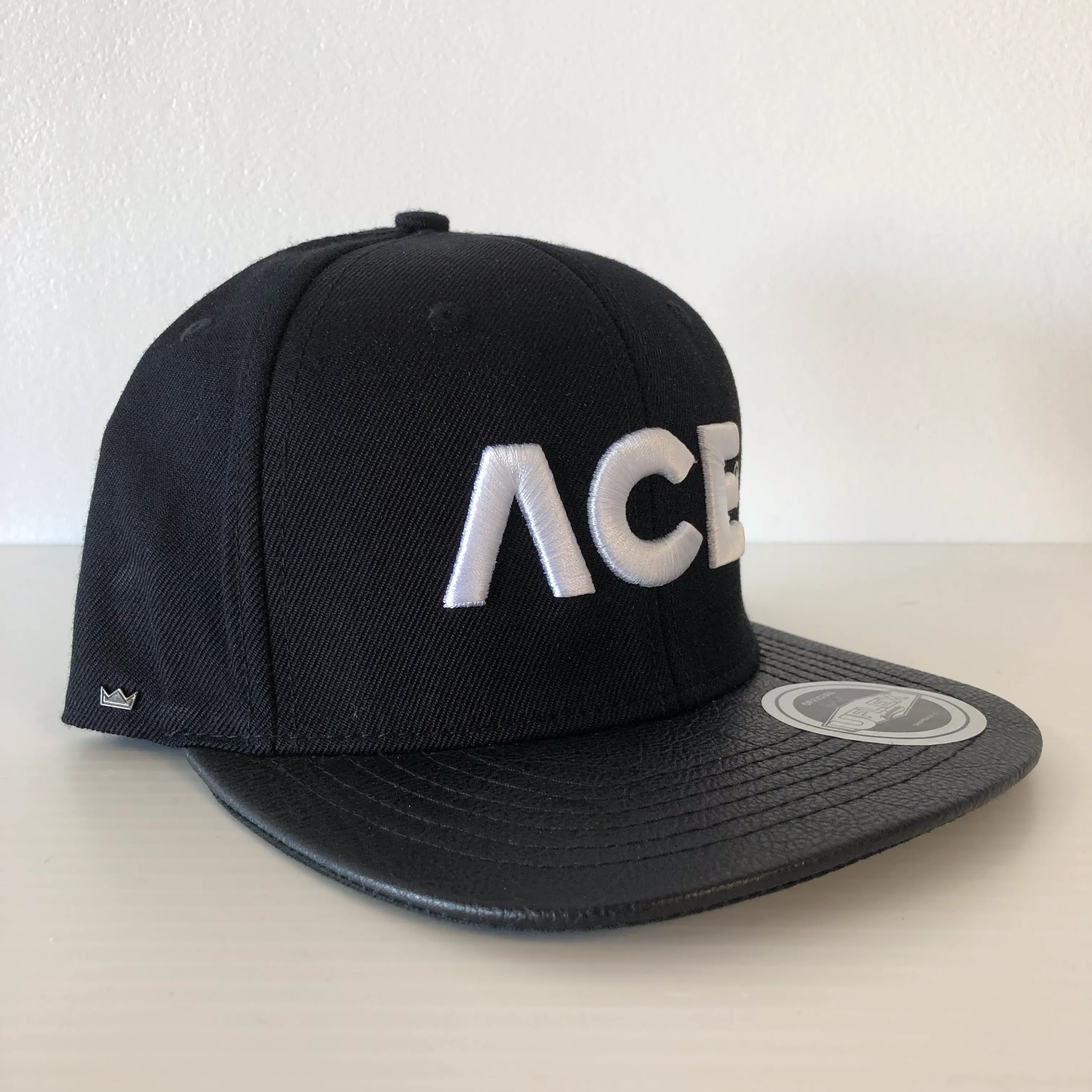 ACE - Leather Snapback