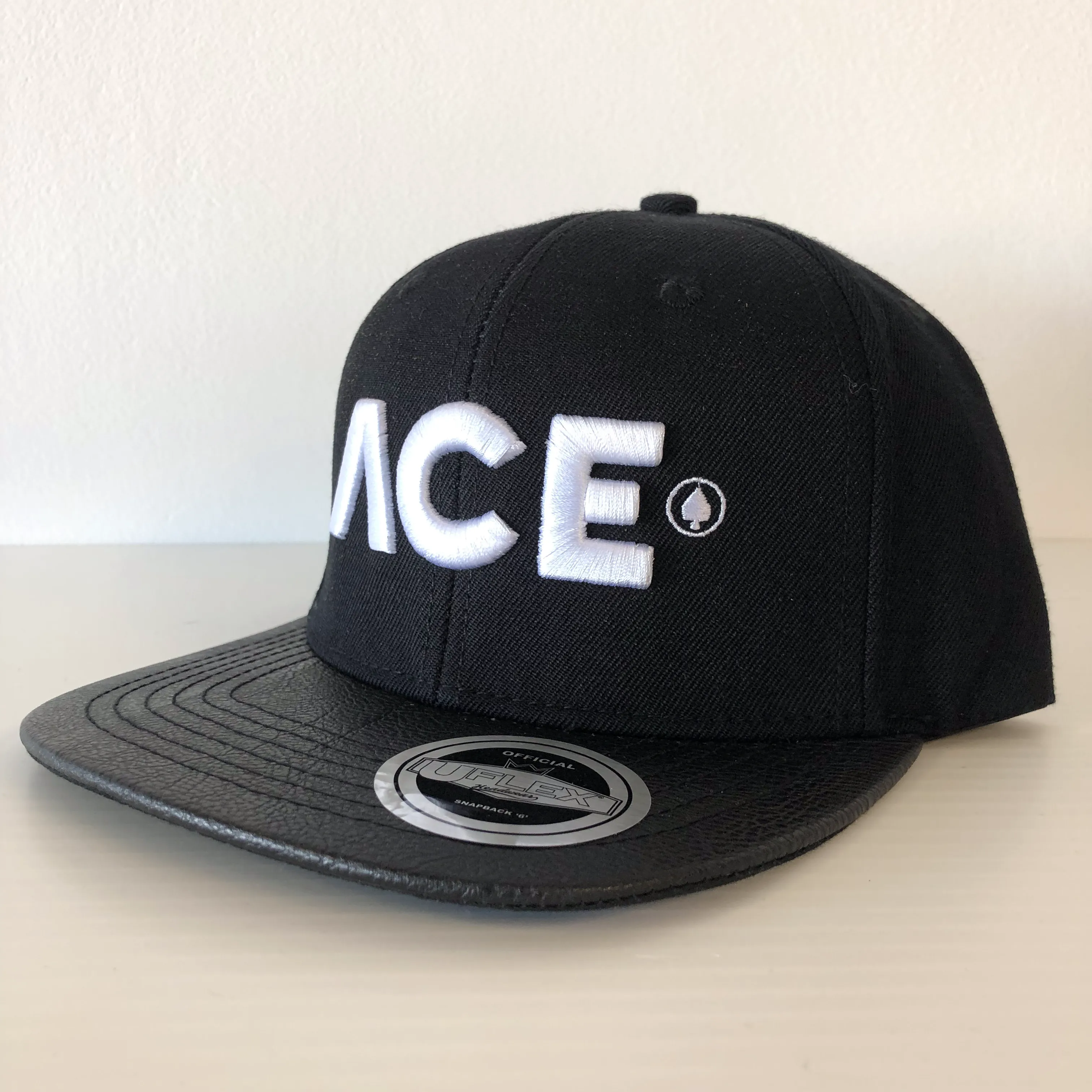 ACE - Leather Snapback