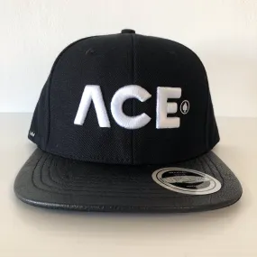 ACE - Leather Snapback