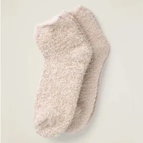 Barefoot Dreams Cozychic Stone 2 Pair Tennis Socks