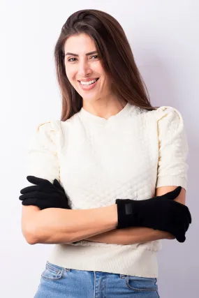 Black - Cashmere Classic Gloves