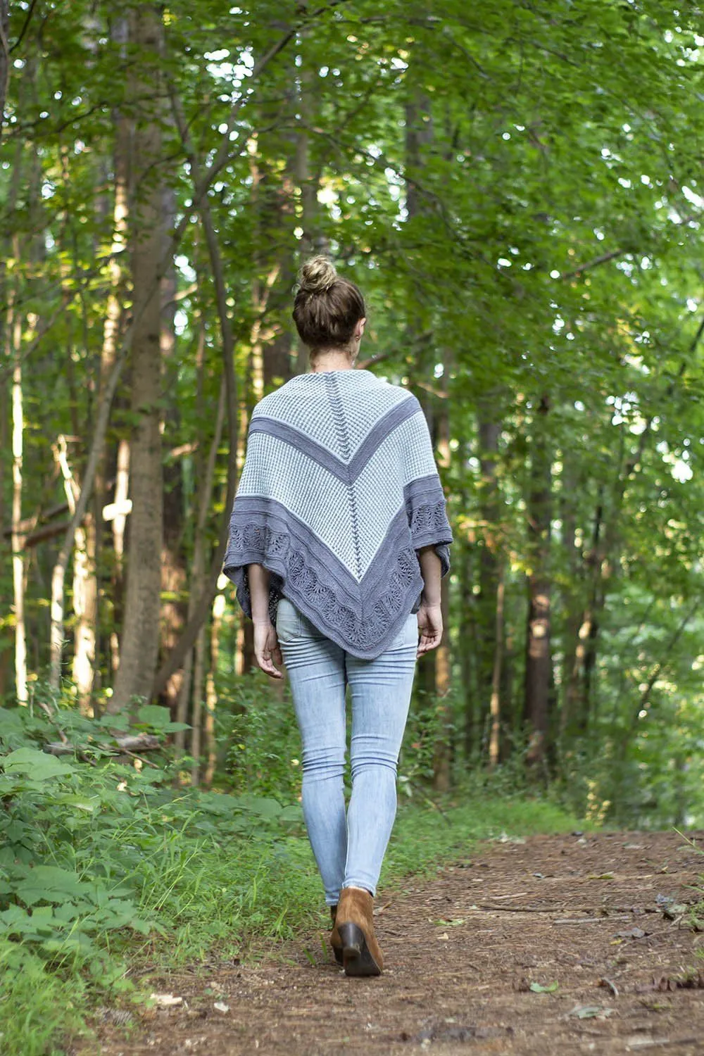 Blue Oak Shawl