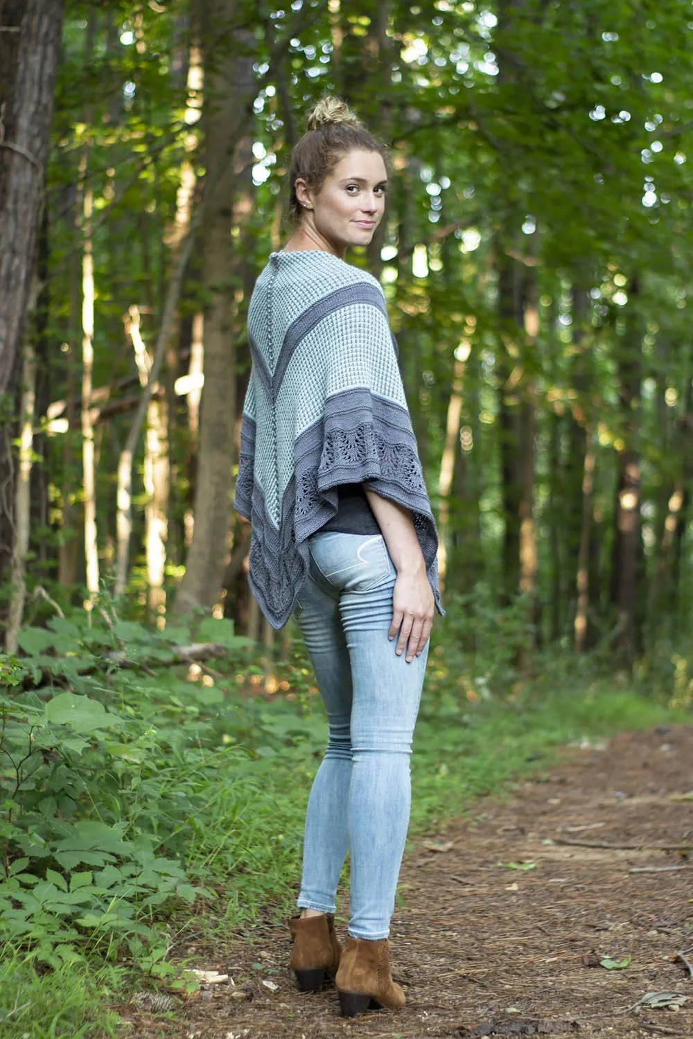 Blue Oak Shawl