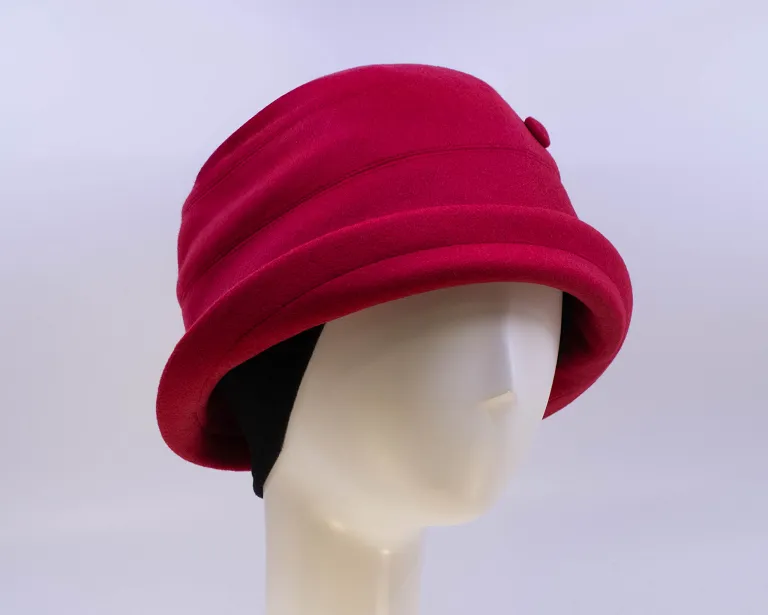 Bobbi Classic Wool Cloche Hat