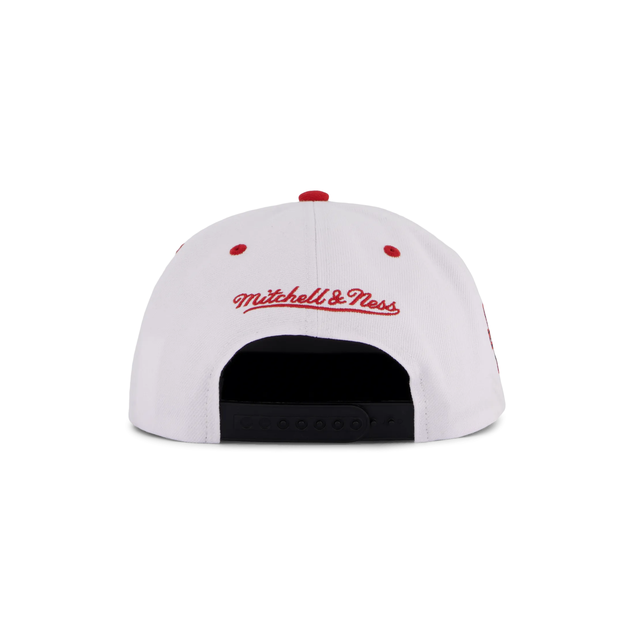 Bulls White Team Color Snapback