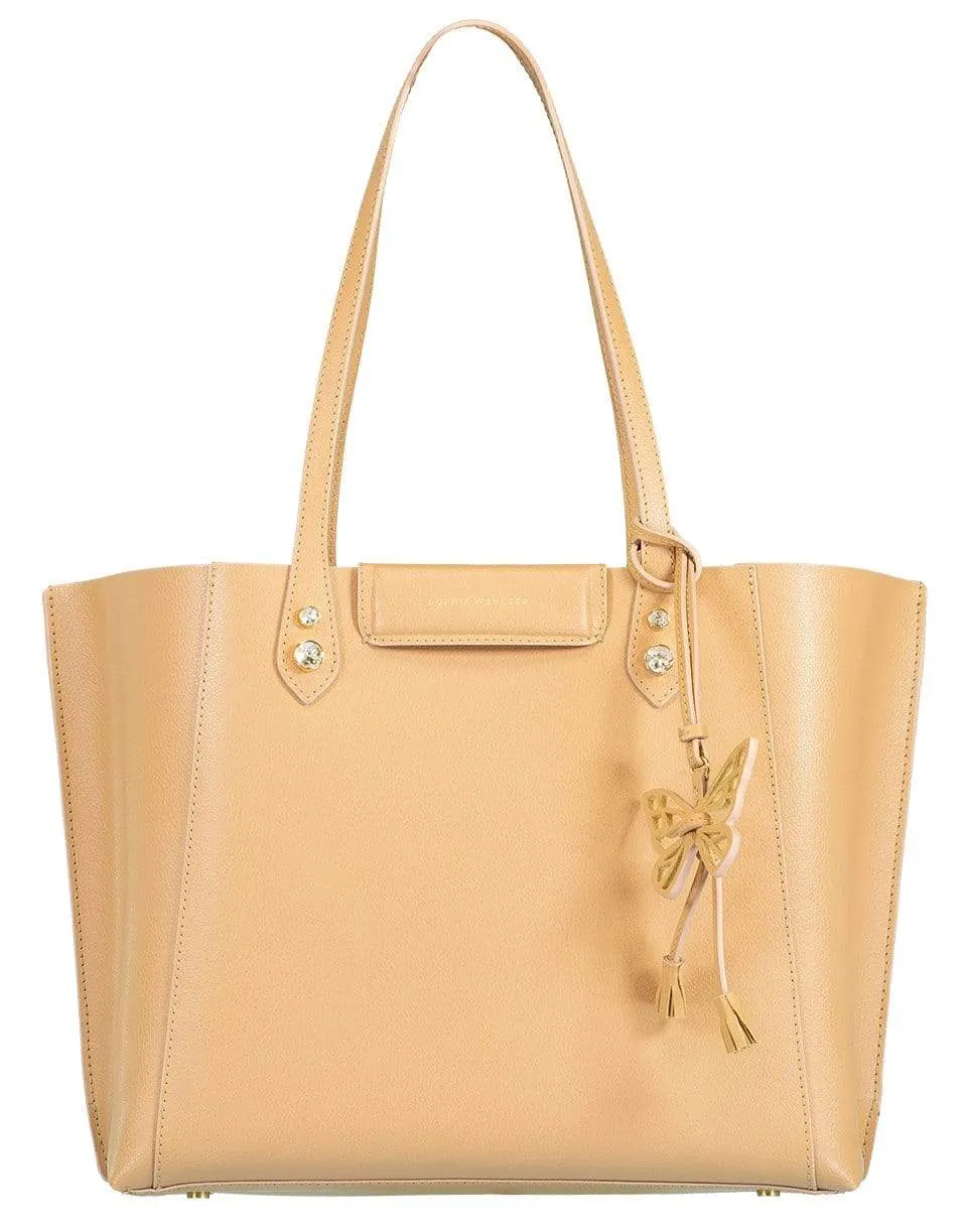 Camel and Champagne Holla Tote