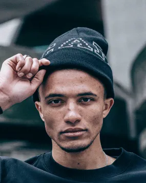 Carré Enorme Beanie Black/Reflective