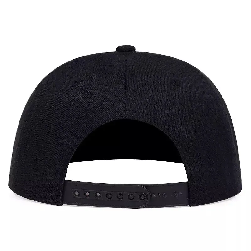 Carrot Black Snapback Cap