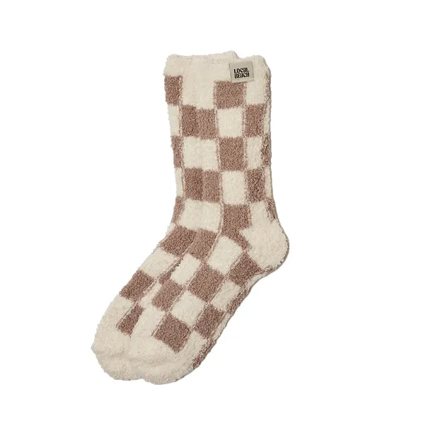 Checker Cozy Socks ~ Various Styles