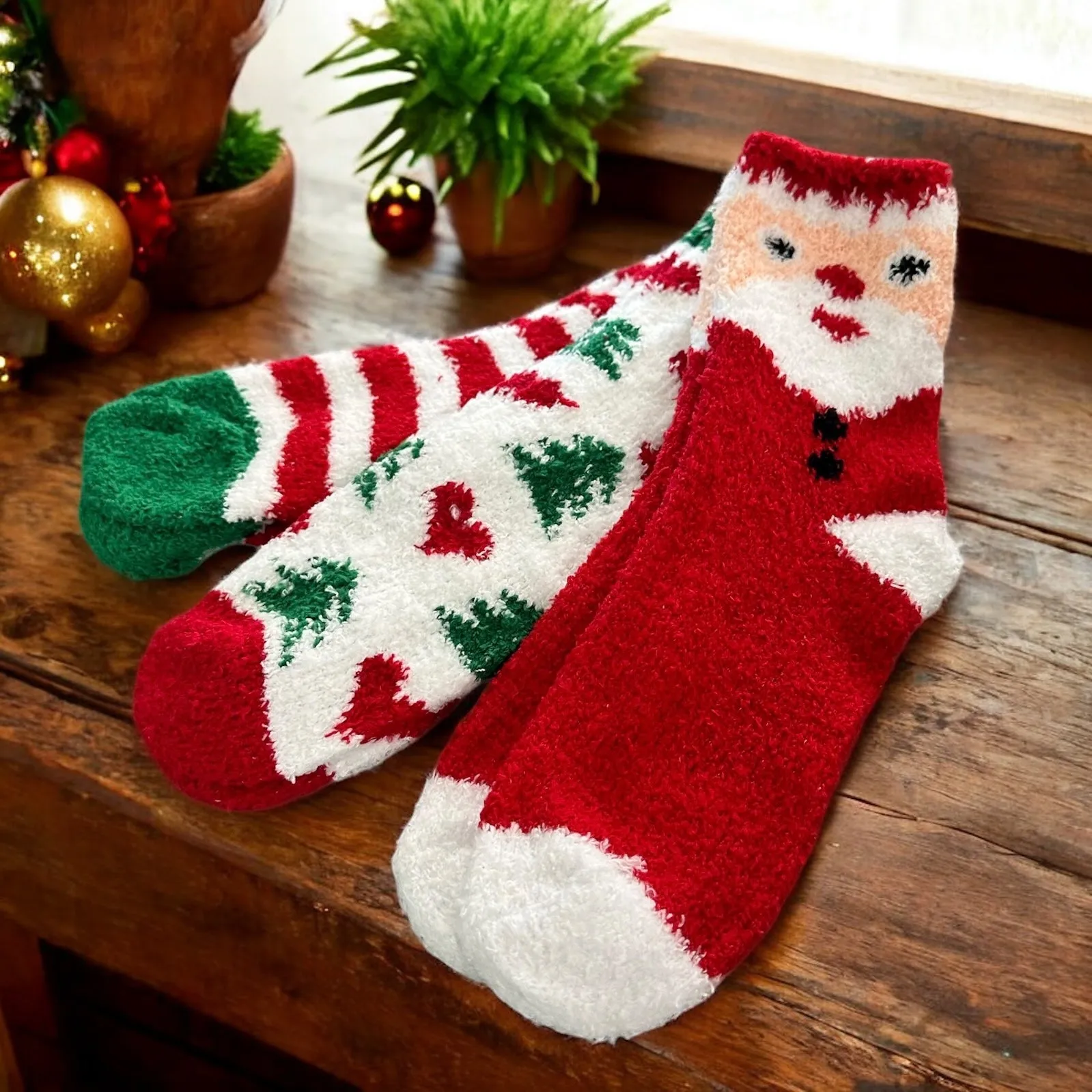 Cozy Christmas Socks