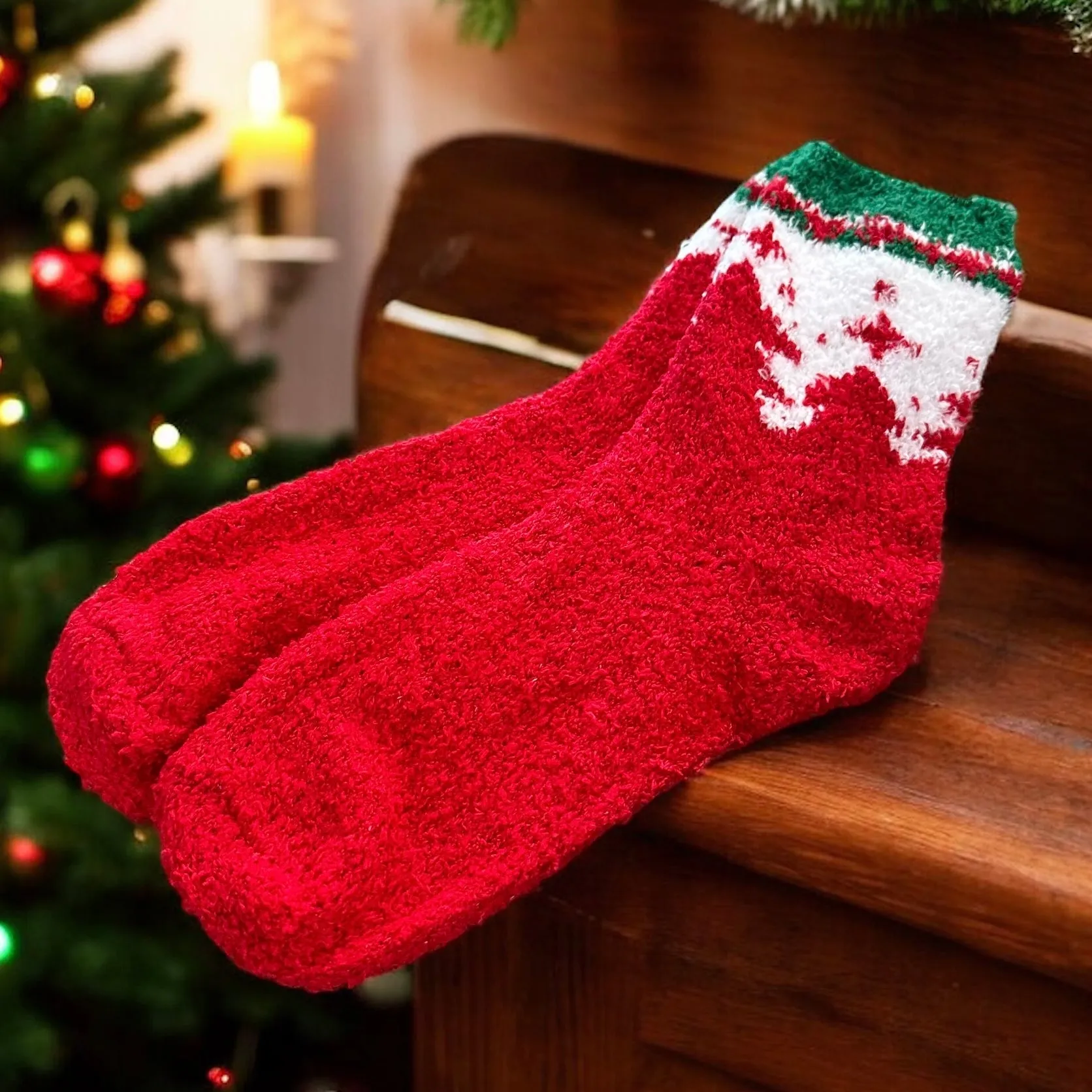 Cozy Christmas Socks