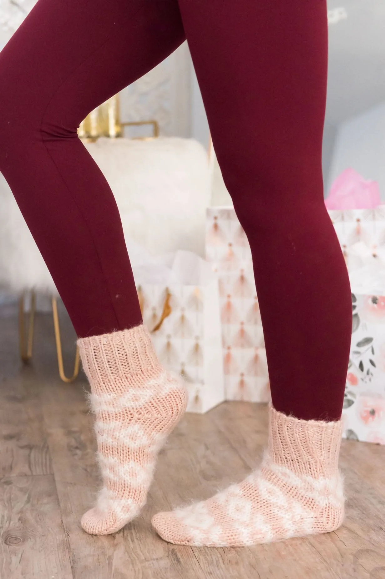 Cozy Soft Rib Knit Socks