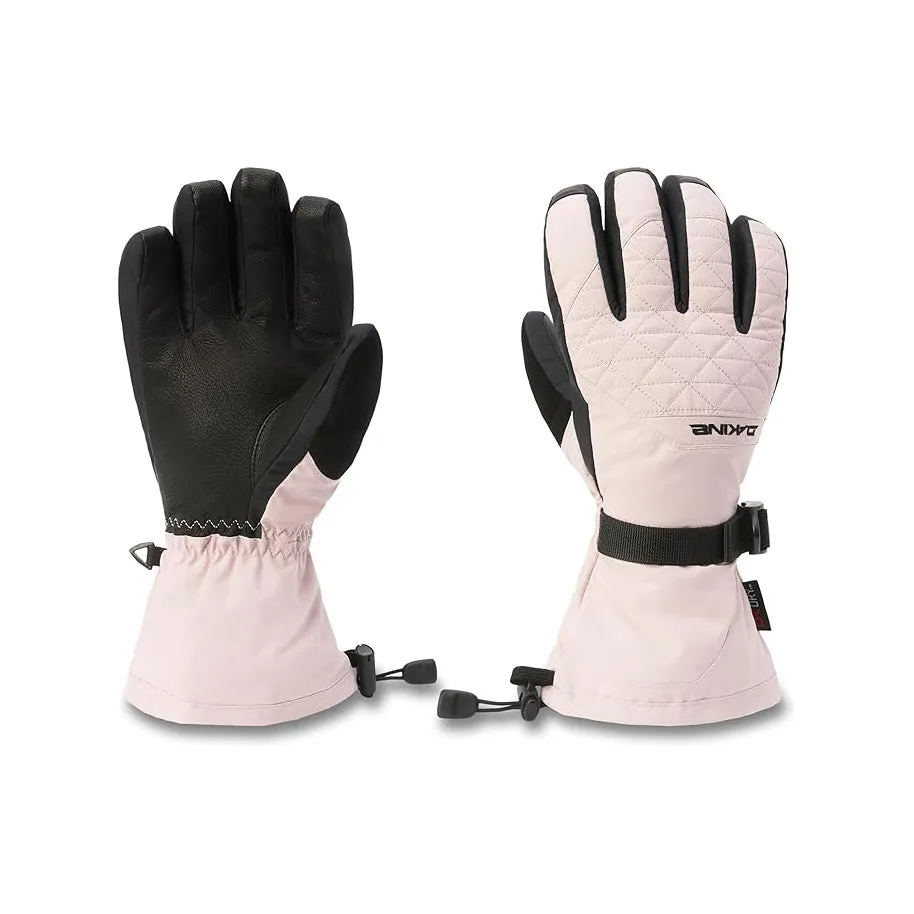 Dakine Women's Burnished Lilac Leather Camino Small Gloves - 10004302-BURNISHEDLILAC-S