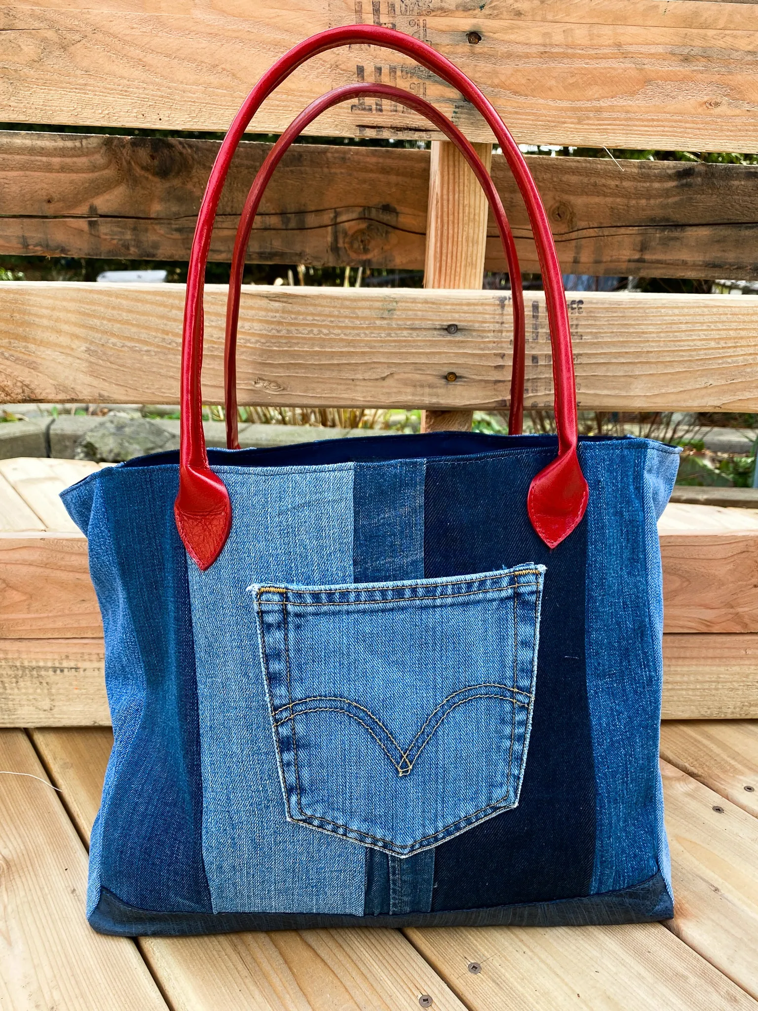 Denim Tote #1