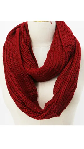 Frontier Snood Knit Merlot