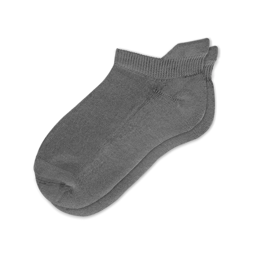 Gray Ankle Socks