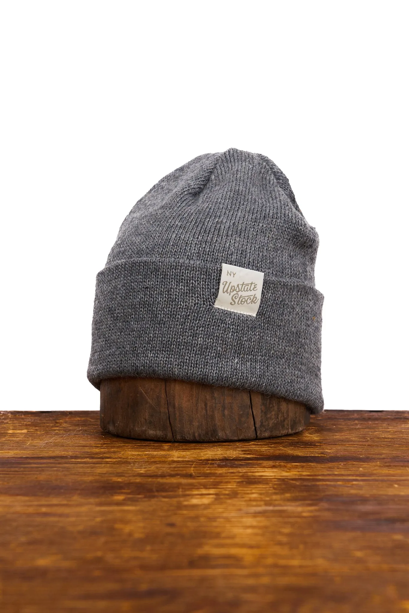 Grey American Mohair Beanie