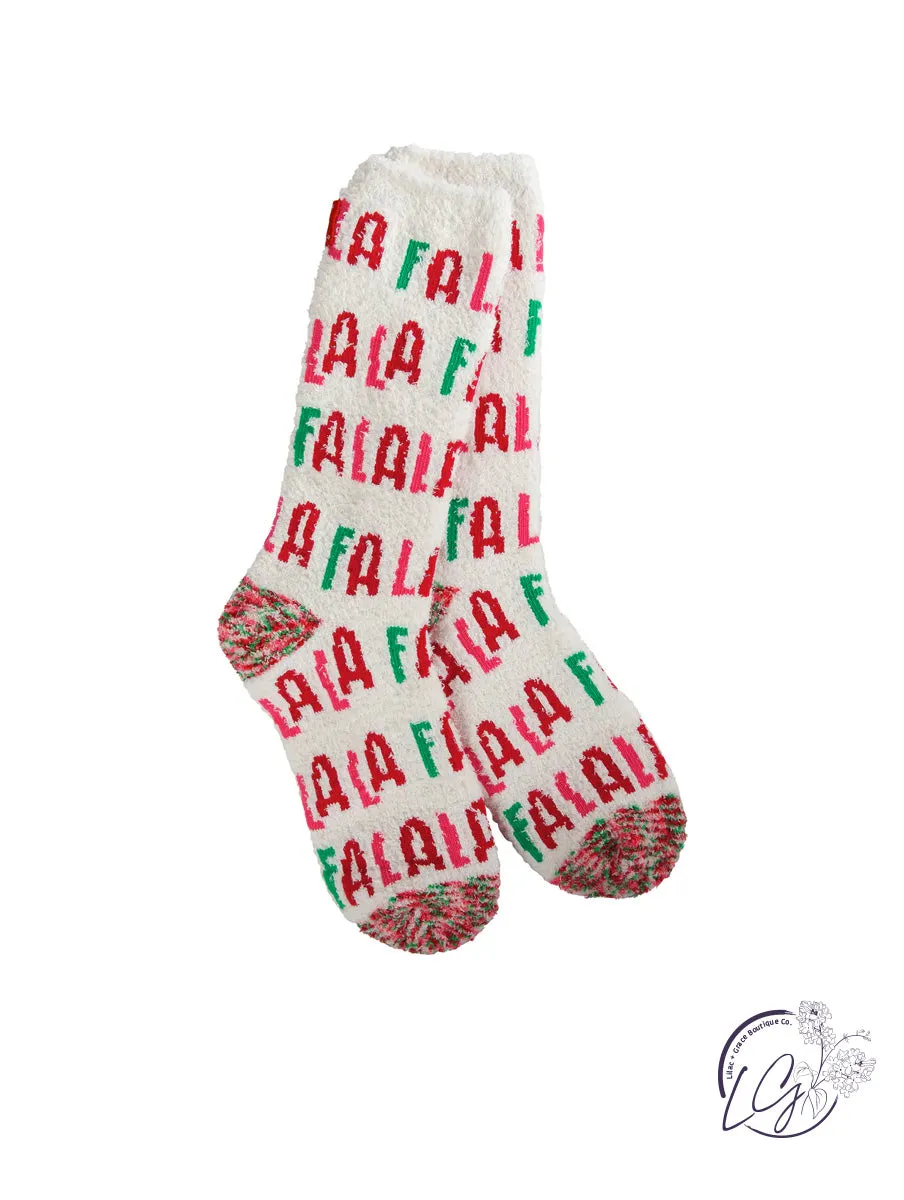 Holiday Cozy Crew Socks