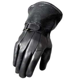 Hot Leathers GVD1003 Classic Deerskin Thinsulate Lining Gauntlet Glove