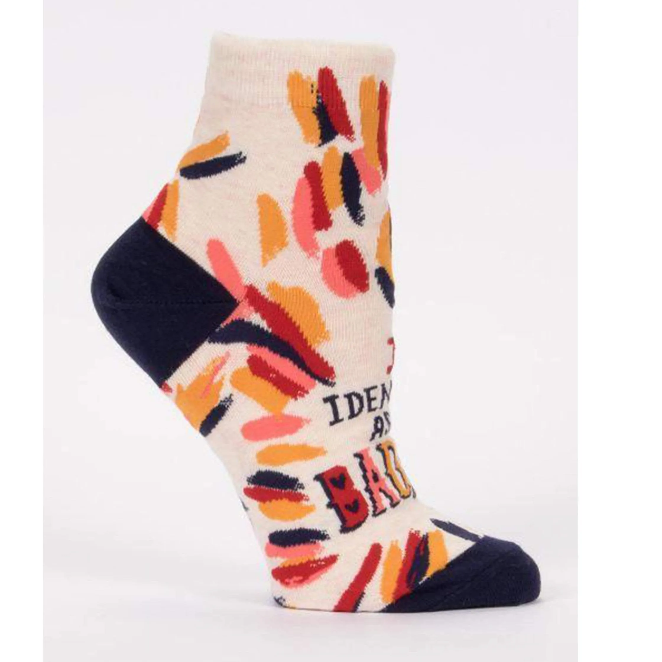 I Identify as a Badass Socks - Women's Ankle Sock