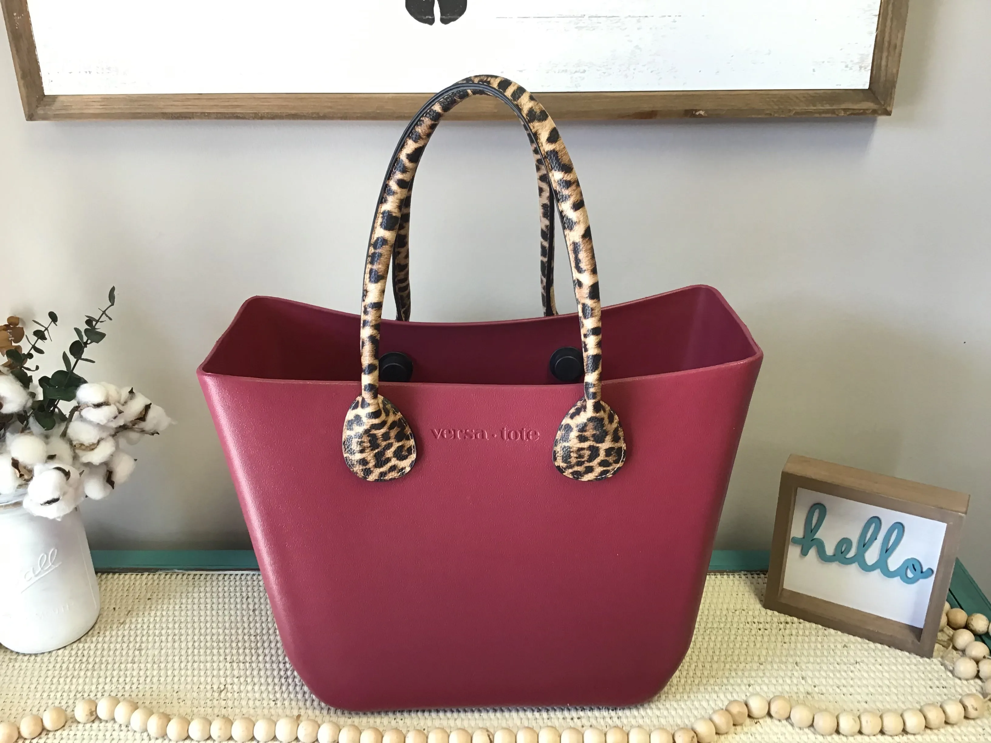 Leather Straps Vera Tote