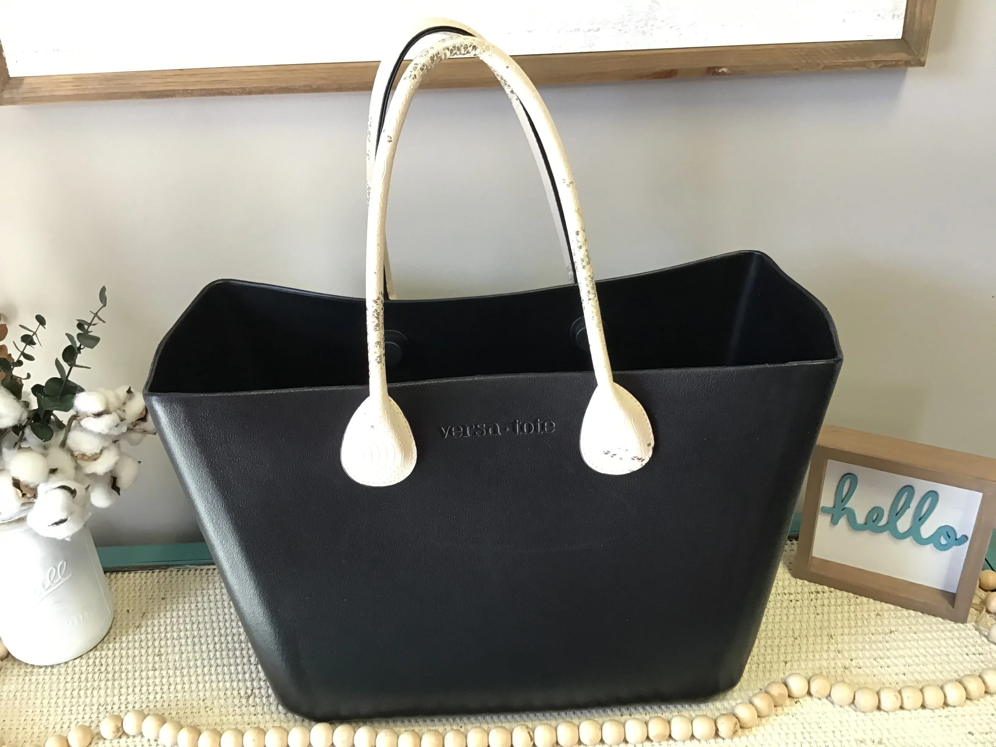 Leather Straps Vera Tote