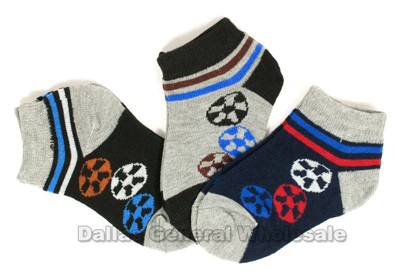 Little Boys Soccer Casual Socks Wholesale