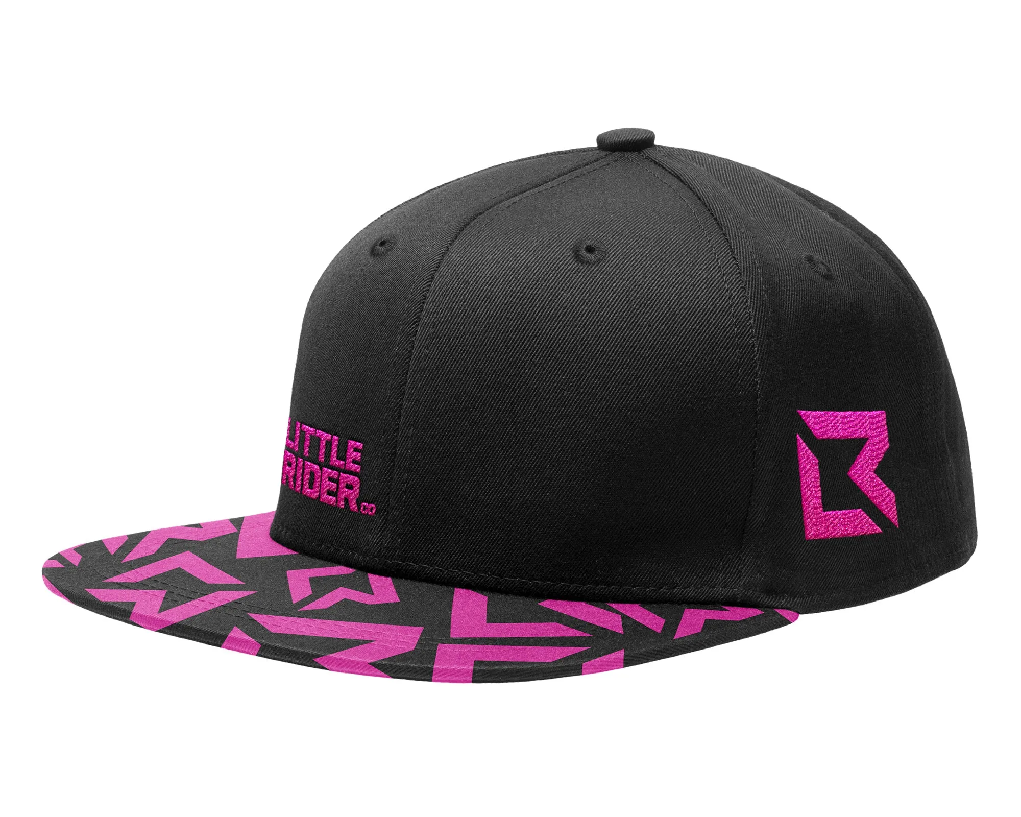 Little Rider Co Kids Snapback Cap - HOT PINK