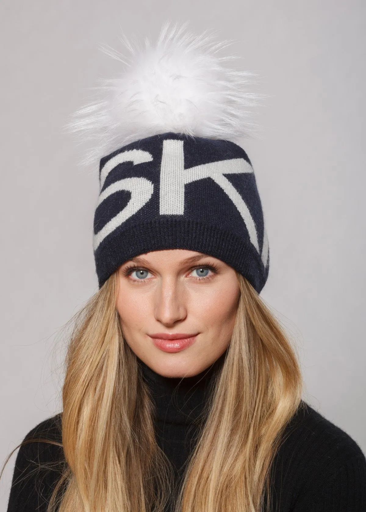 LR SKI Hat, Navy