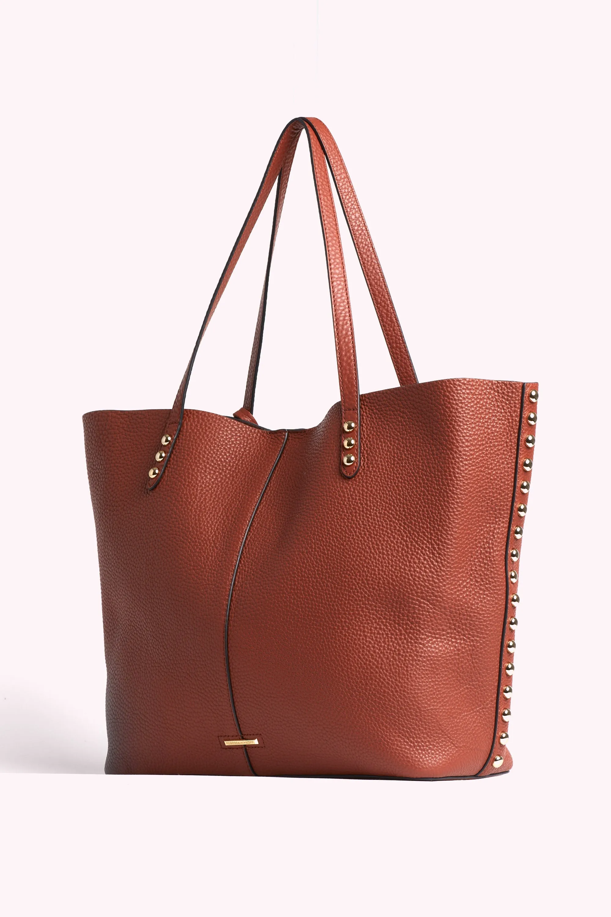 Medium Unlined Tote with Dome Studs