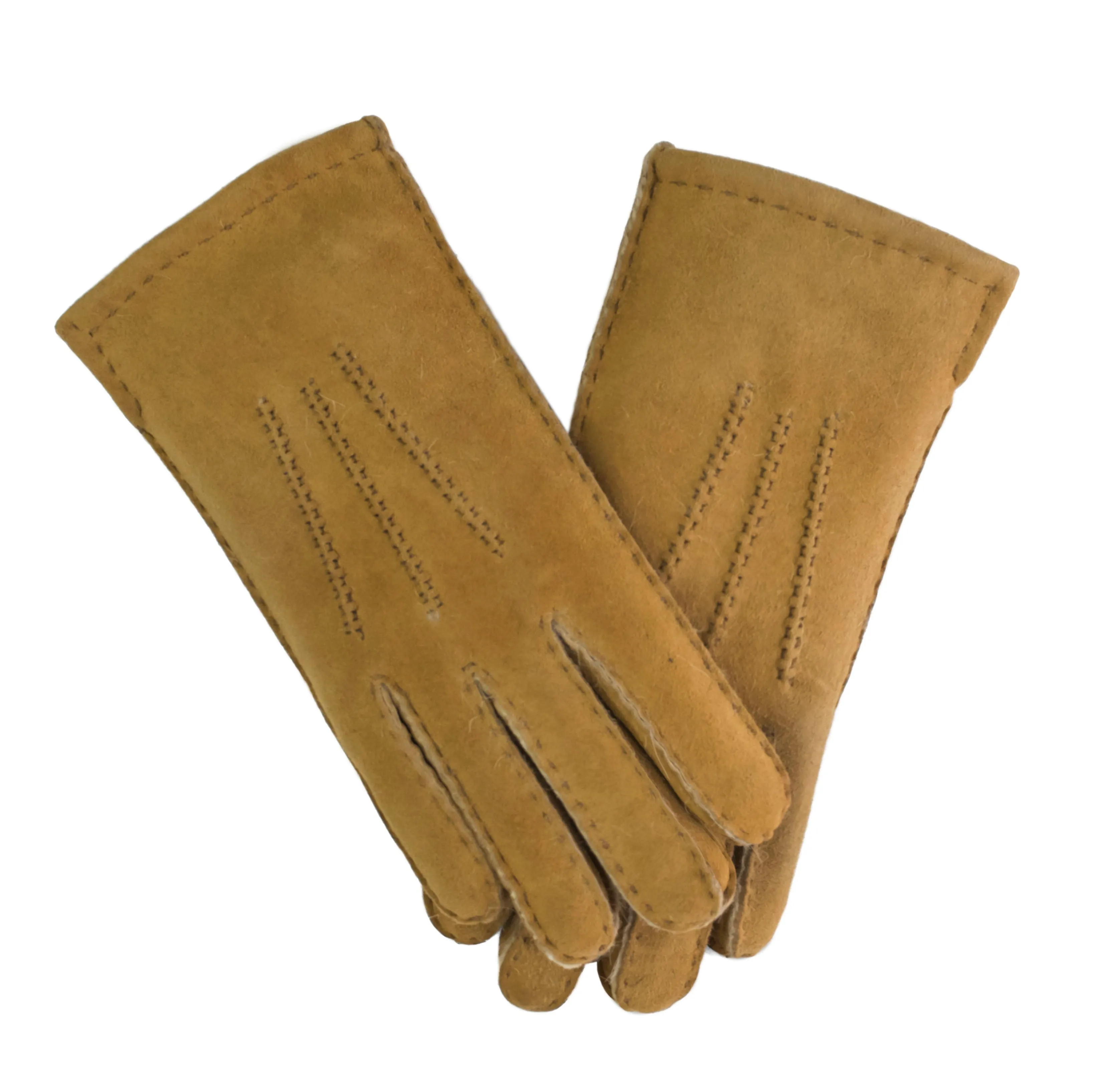 Mitchie's Matchings | Caramel Sheepskin Gloves | Men's