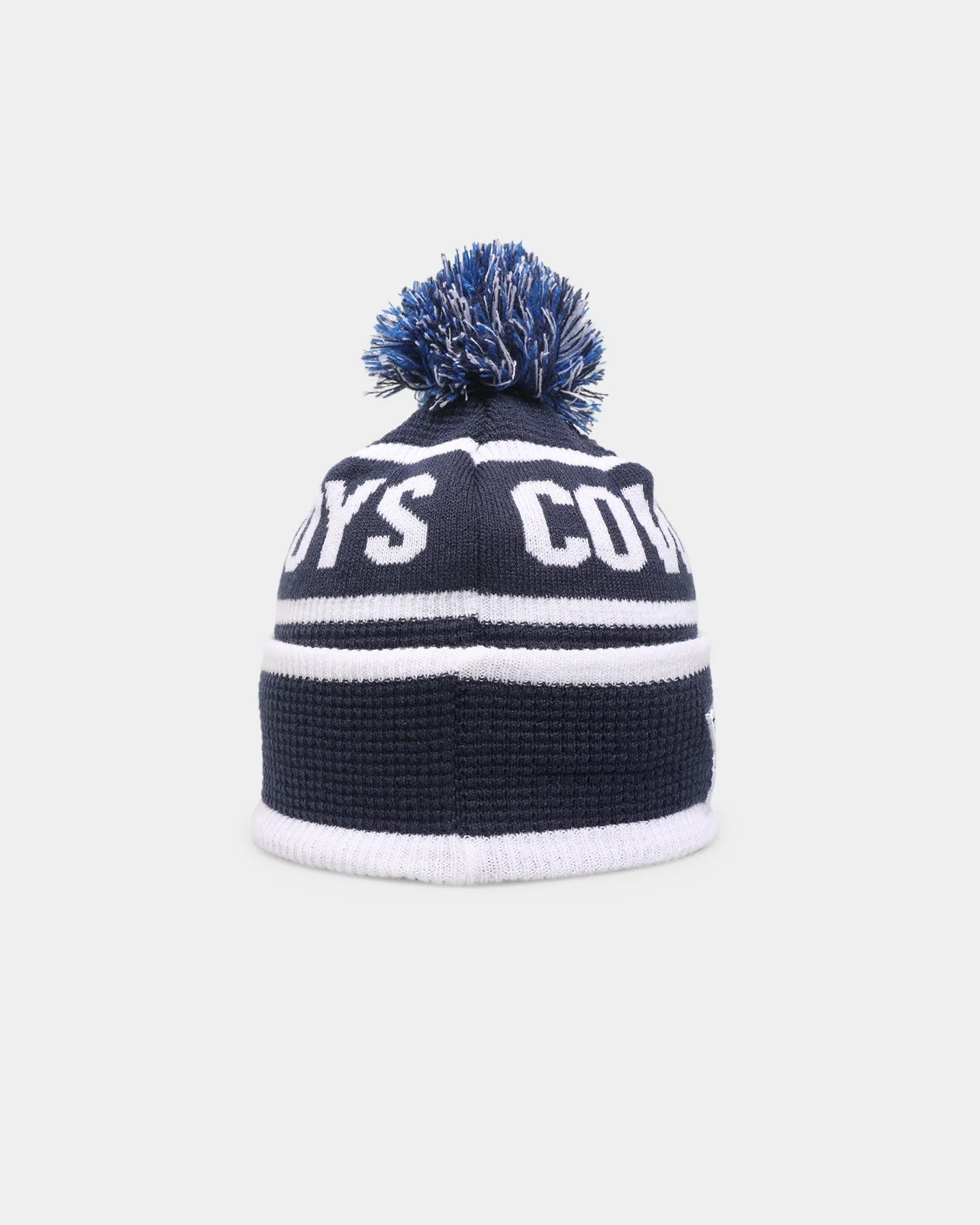 New Era Dallas Cowboys 'NFL '22 Waffle' Pom Knit Beanie OTC