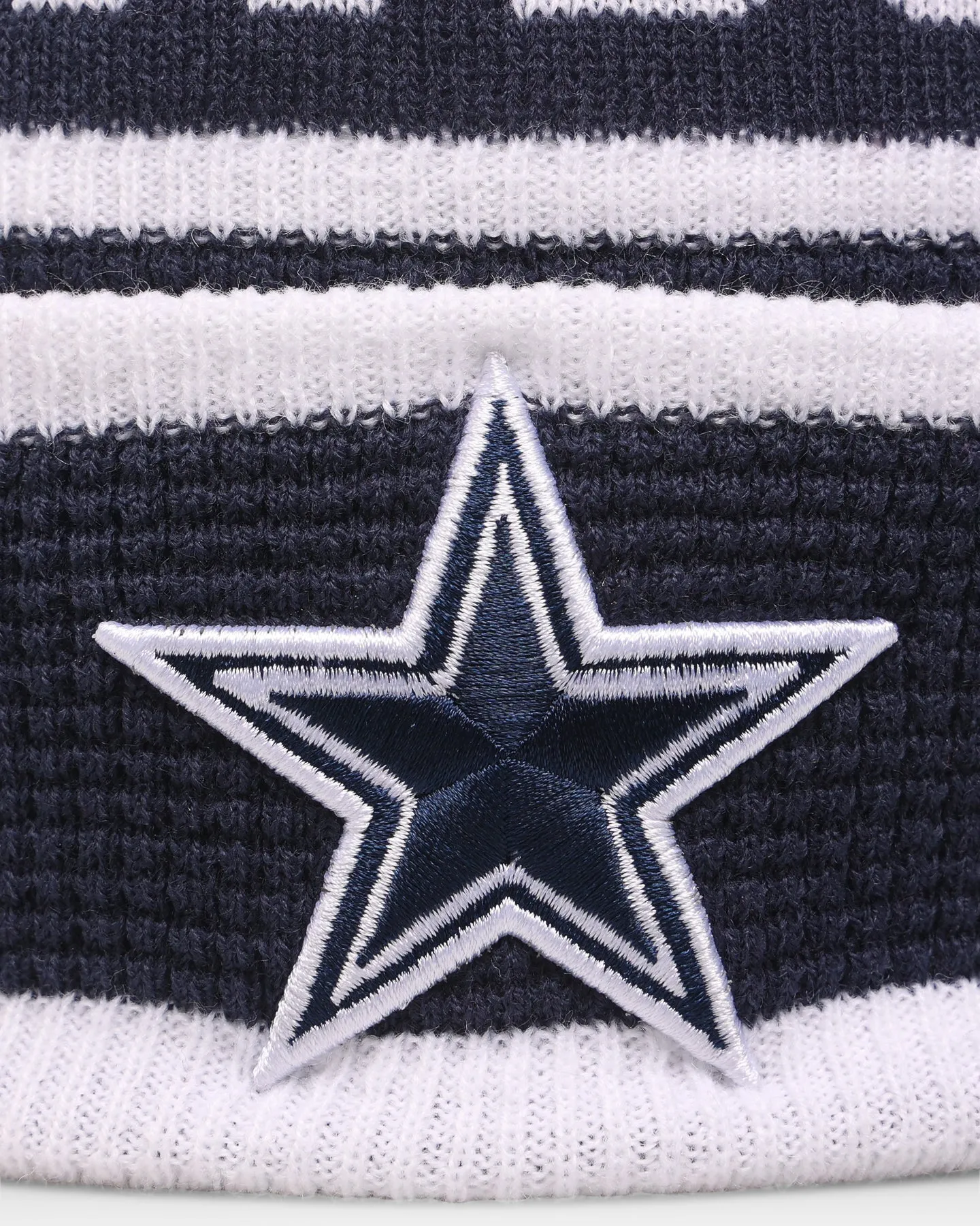 New Era Dallas Cowboys 'NFL '22 Waffle' Pom Knit Beanie OTC