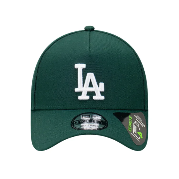 New Era Los Angeles Dodgers 9FORTY A Frame Cap - Dark Green/White