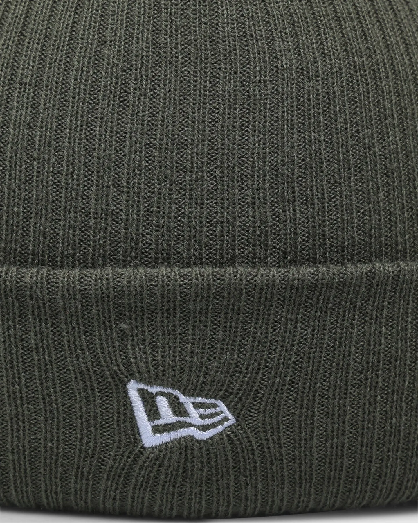 New Era Los Angeles Pom Knit Beanie Olive