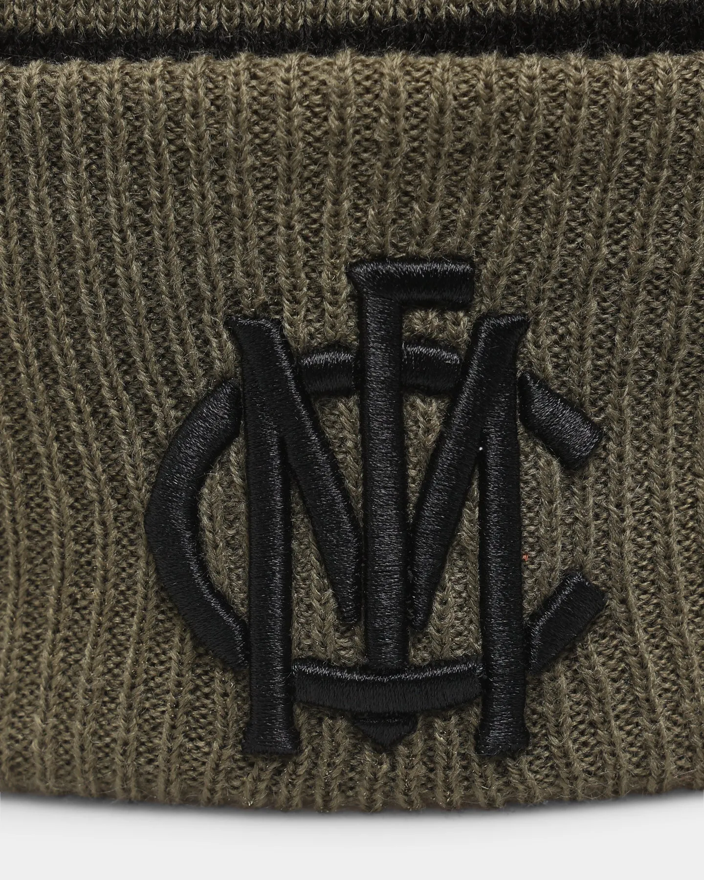 New Era Melbourne Demons 'AFL '22 Olive' Pom Knit Beanie Green