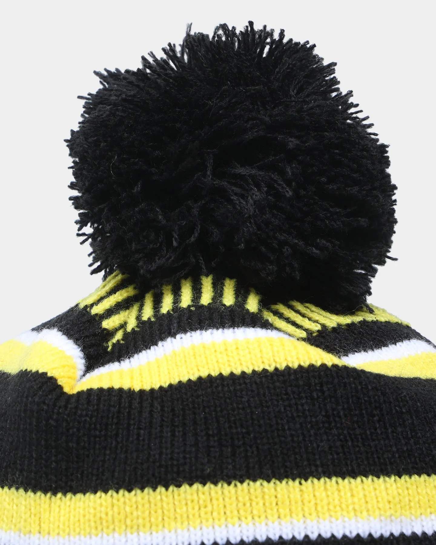 New Era Richmond Tigers AFL Opening Bounce 2022 EST Pom Wordmark Beanie Yellow