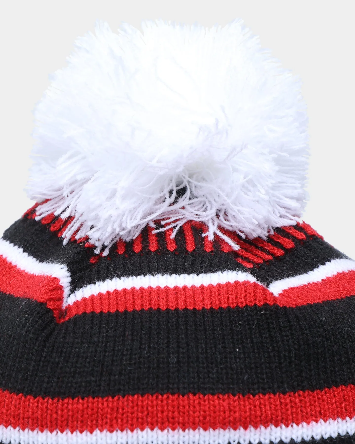 New Era St. Kilda Saints AFL Opening Bounce 2022 Pom Wordmark Beanie Red