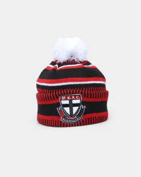 New Era St. Kilda Saints AFL Opening Bounce 2022 Pom Wordmark Beanie Red