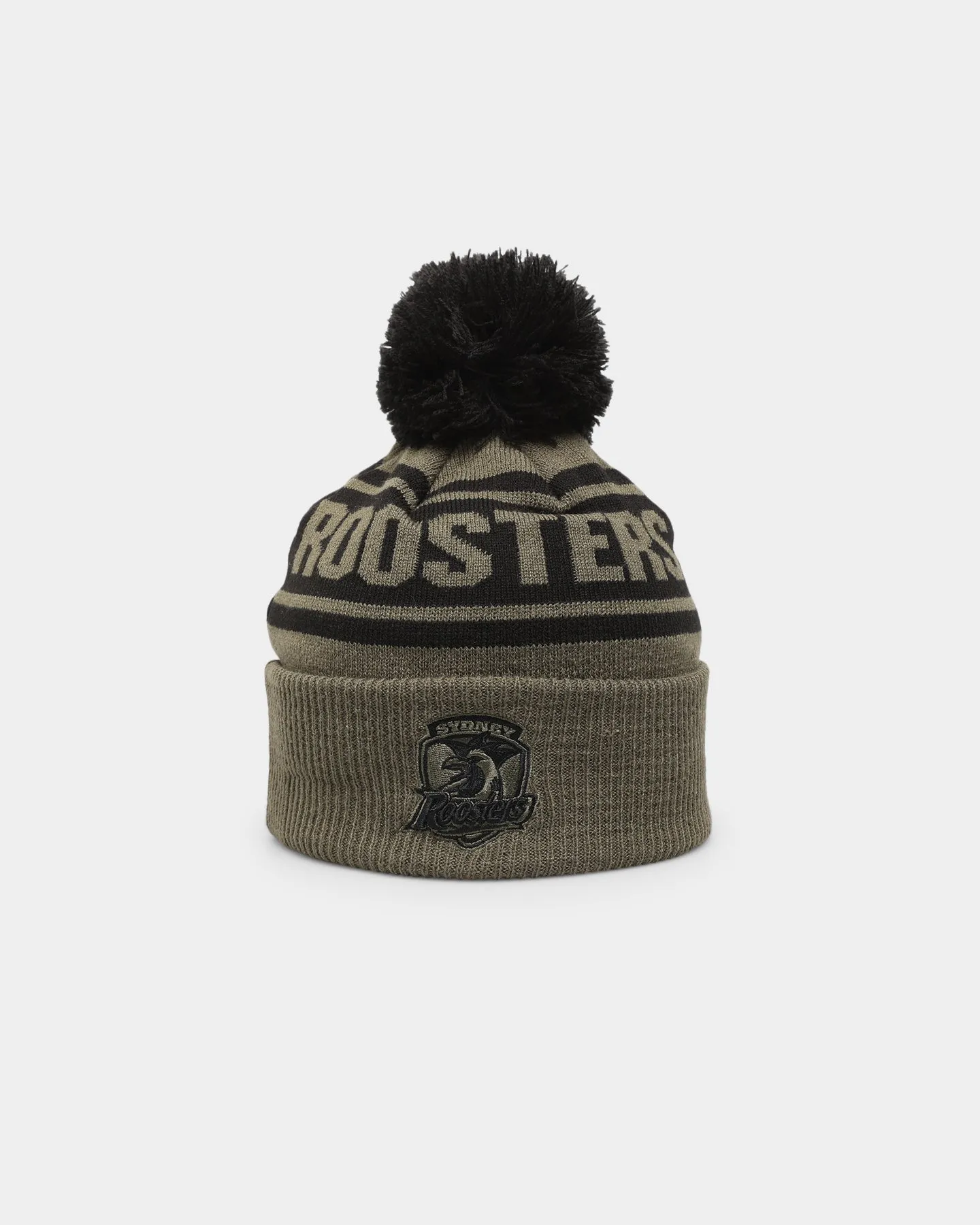 New Era Sydney Roosters NRL '22 Pom Knit Beanie Green