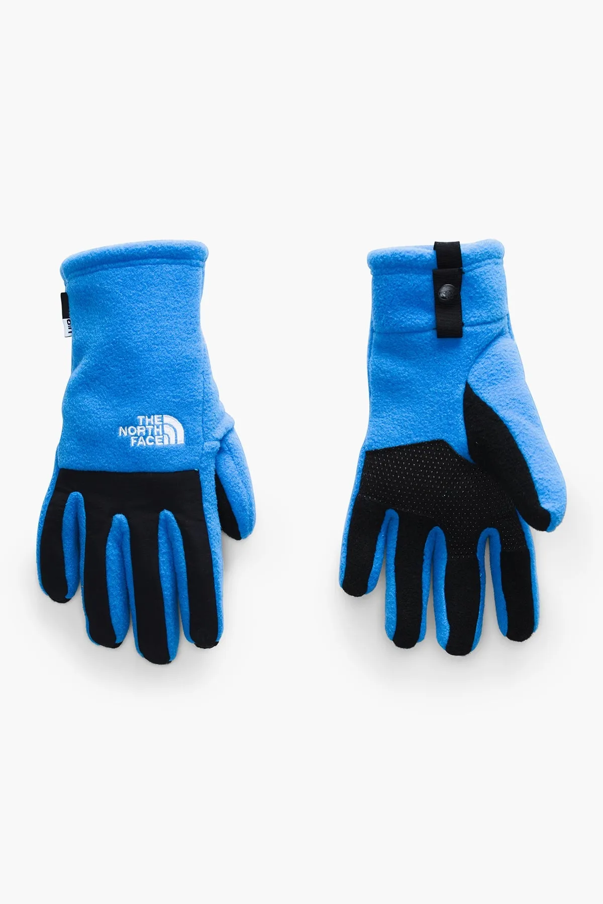 North Face Kids Denali Etip Fleece Glove - Clear Lake Blue