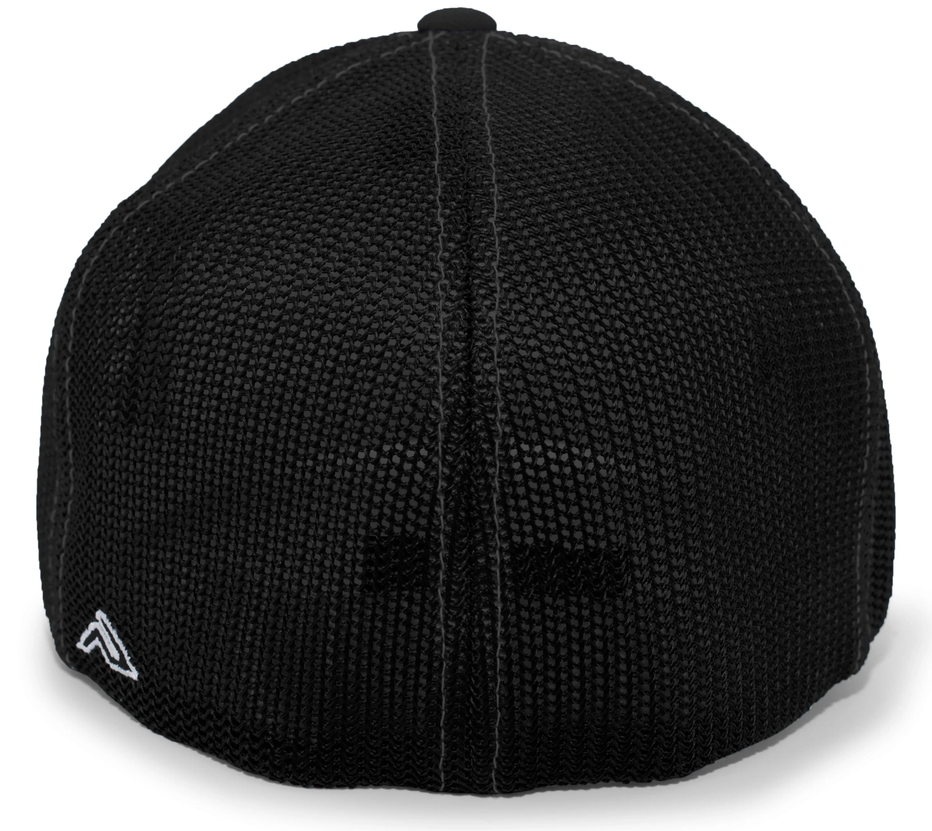 Pacific Headwear Trucker PacFlex Cap - Black/White/Black