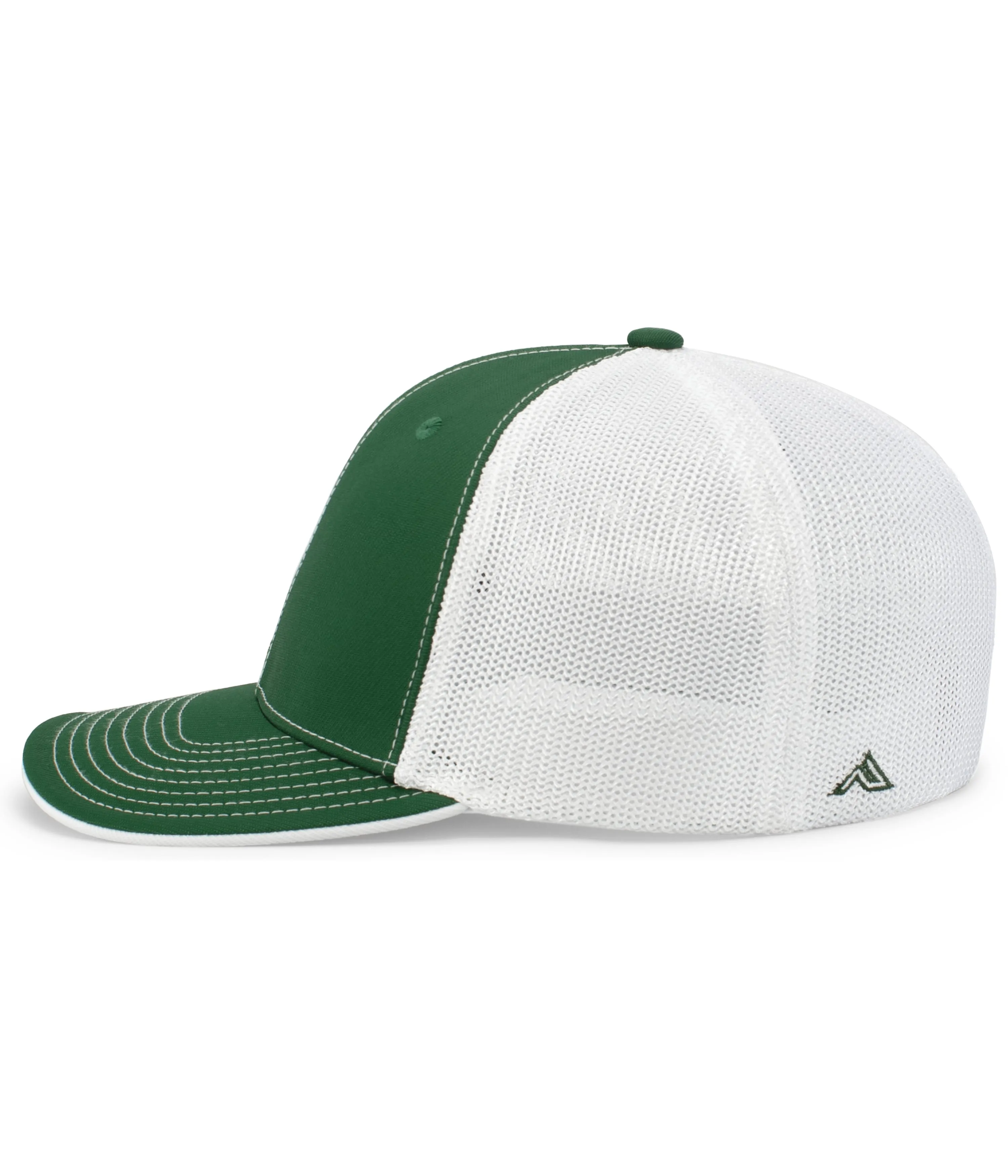 Pacific Headwear Trucker PacFlex Cap - Dark Green/White