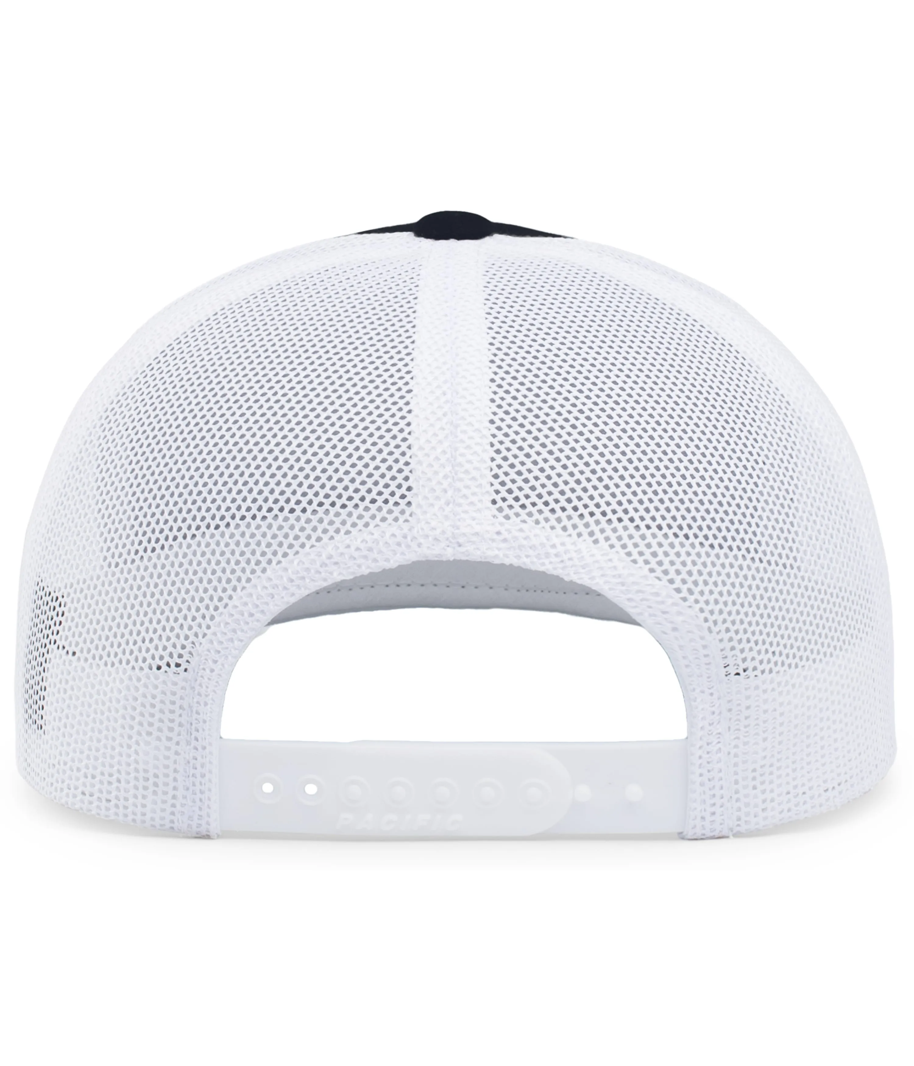 Pacific Headwear Trucker Snapback Cap - Navy/White/Navy