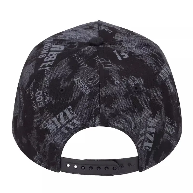 Rockstar Graffiti Snapback Cap