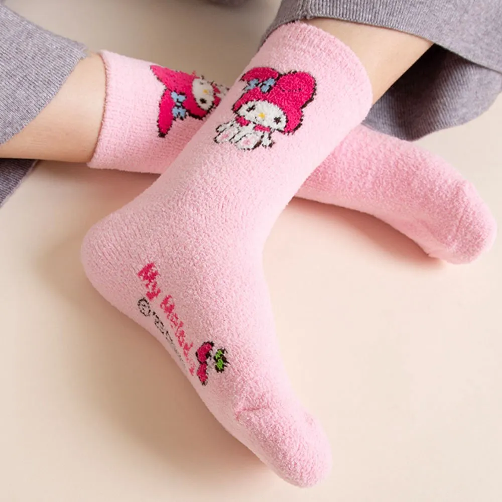 Sanrio Characters Candy Cozy Socks