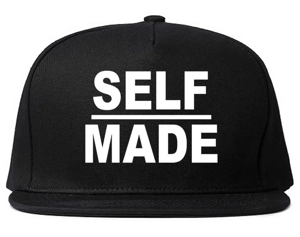 Self Made Snapback Hat Cap