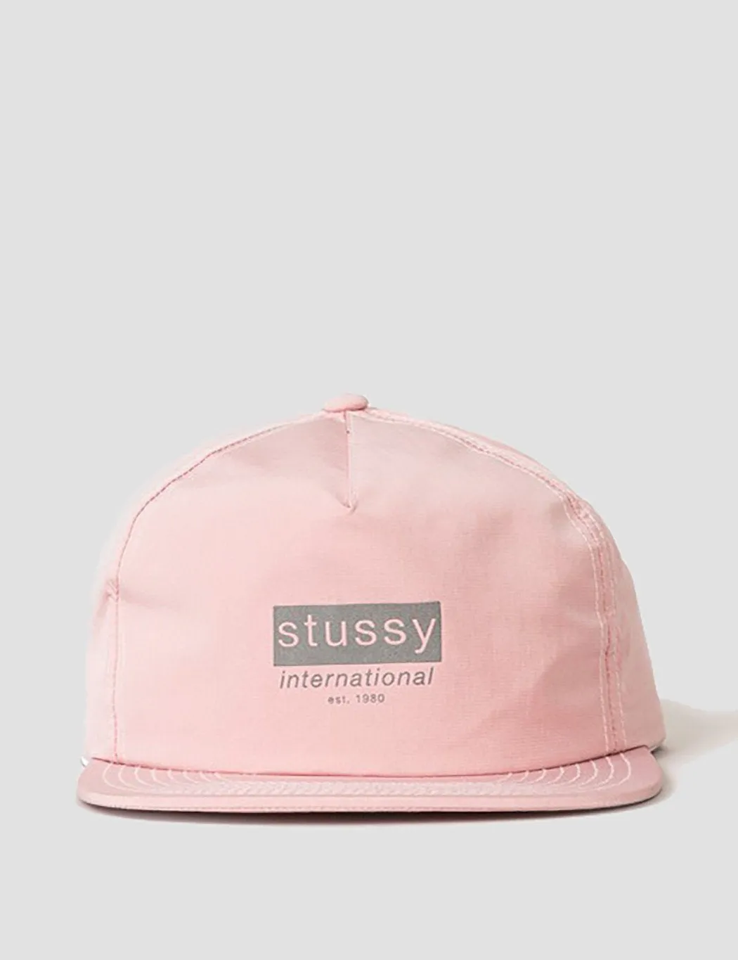 Stussy Reflective Tape Cap - Pink