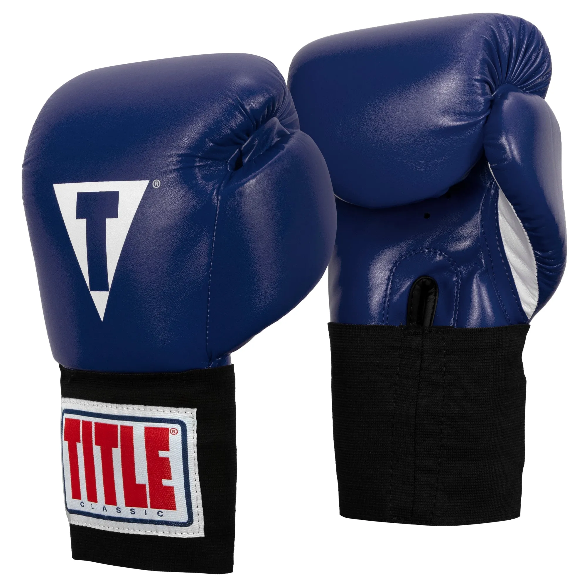 TITLE Classic USA Boxing Competition Gloves - Elastic